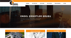 Desktop Screenshot of endel.com.tr