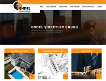 Tablet Screenshot of endel.com.tr